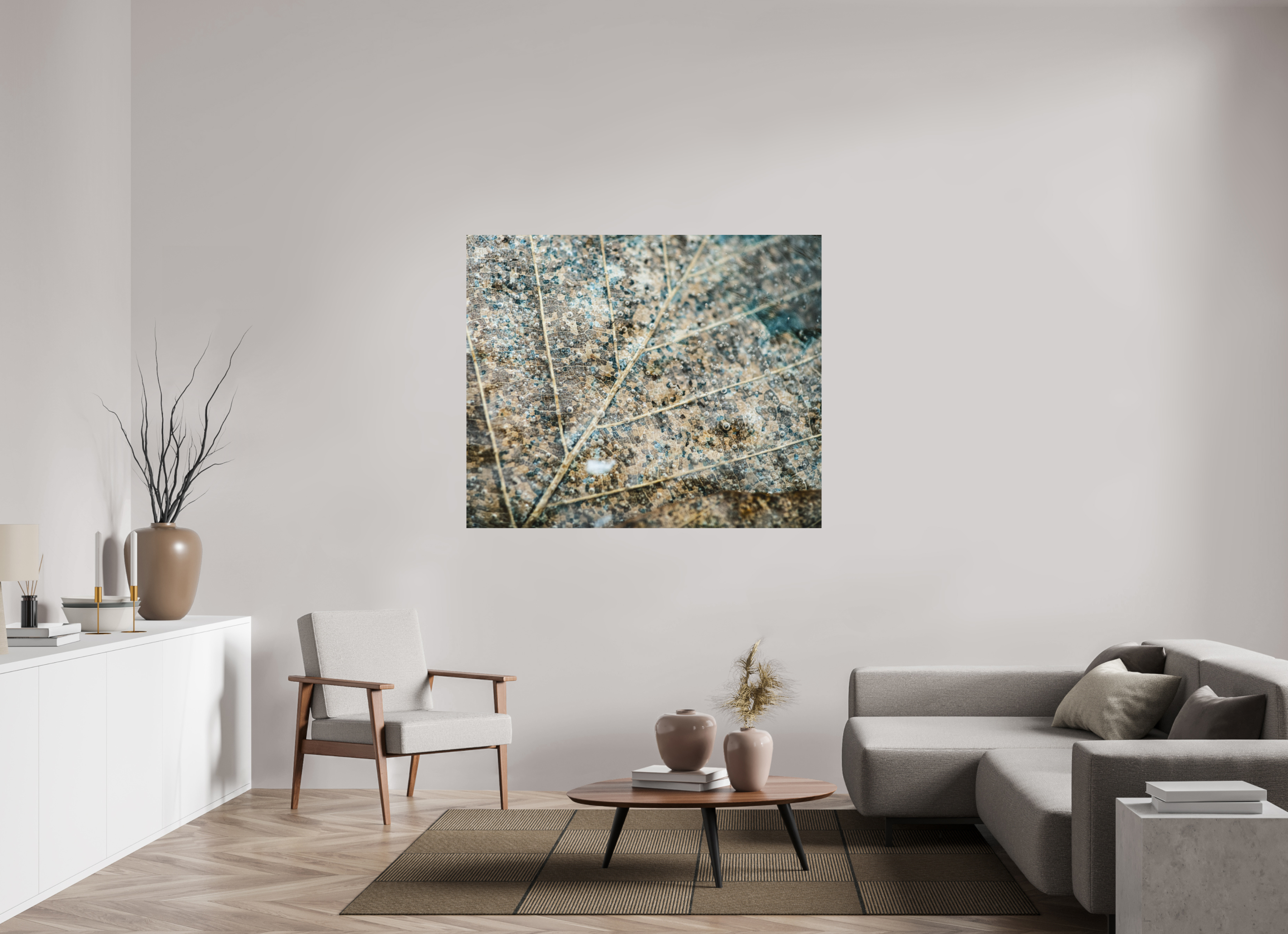 145,3 x 120 cm, Tirage photo - satiné Prisonnier des glaces