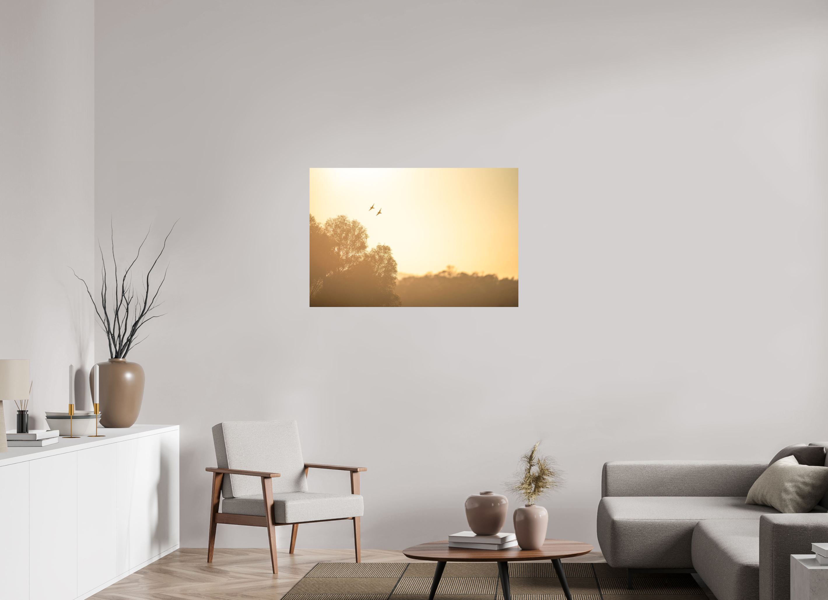 105 x 70 cm, Impression Fine Art sur support rigide - mat Lune de miel