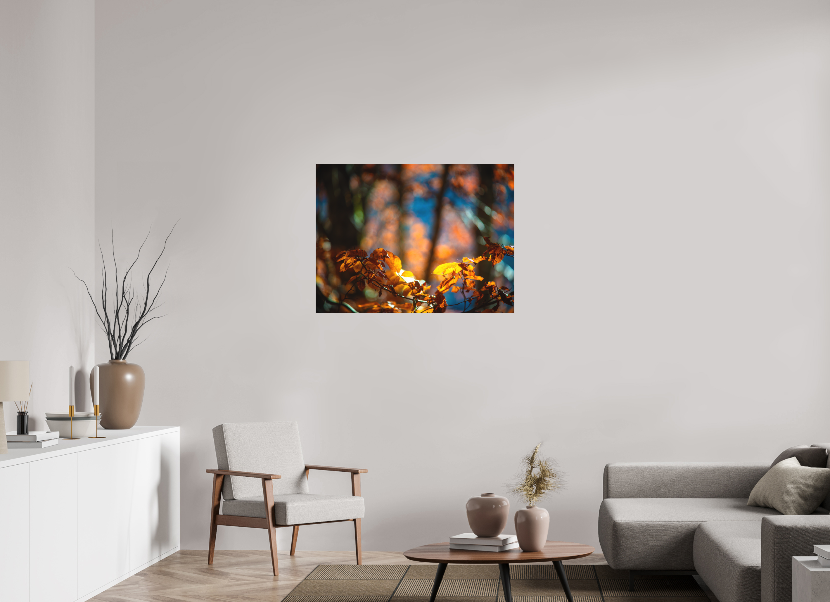 100 x 75 cm, Impression Fine Art - mat La folie des couleurs I
