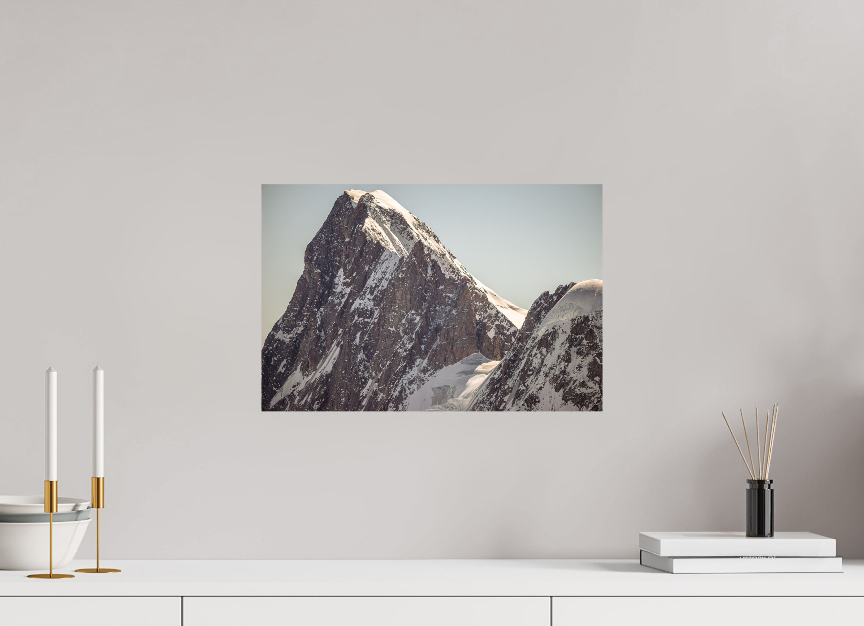45 x 30 cm, Impression Fine Art - mat Les Grandes Jurasses : Pointe Walker