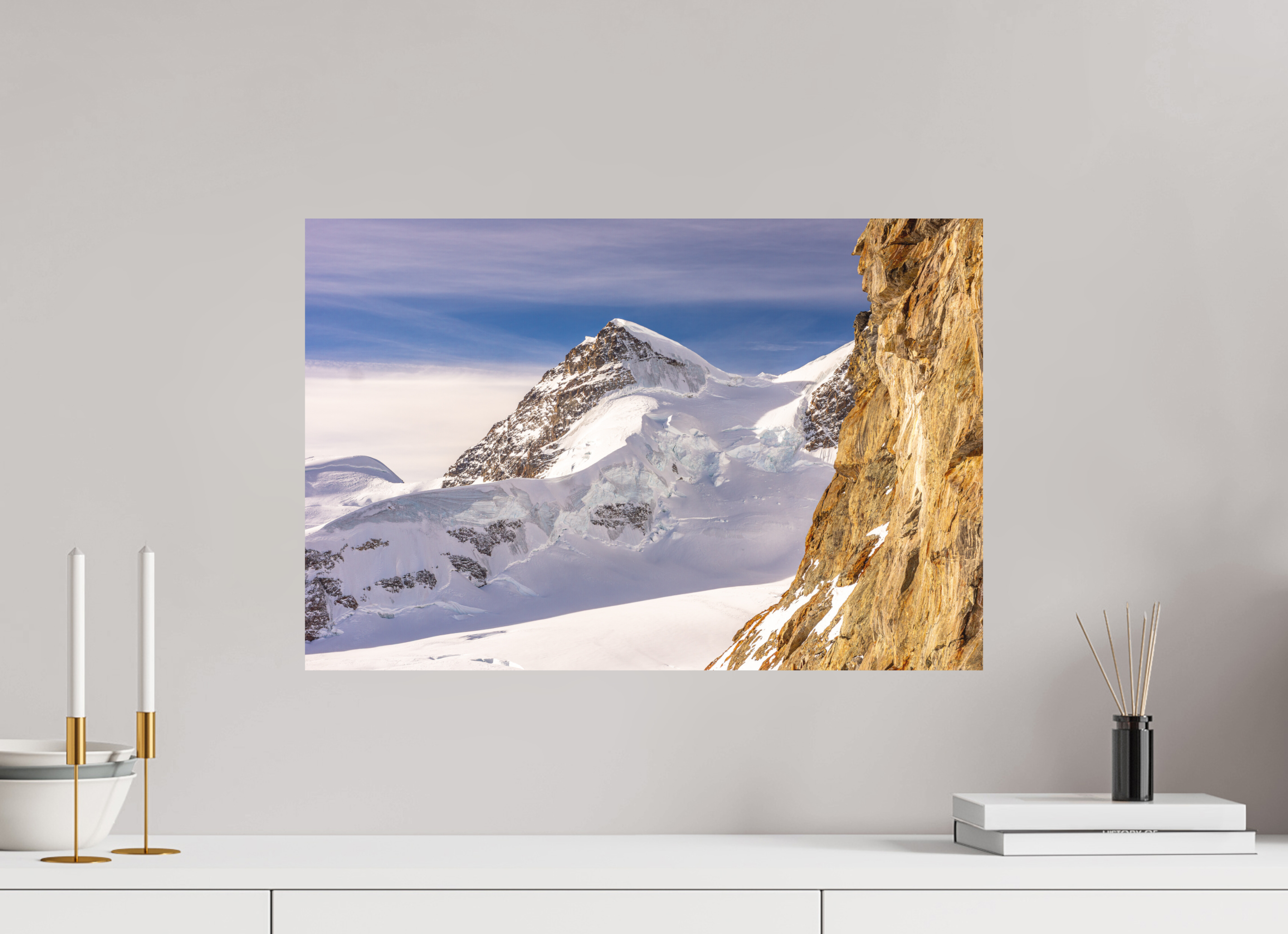 60 x 40 cm, Impression Fine Art - mat La Jungfrau