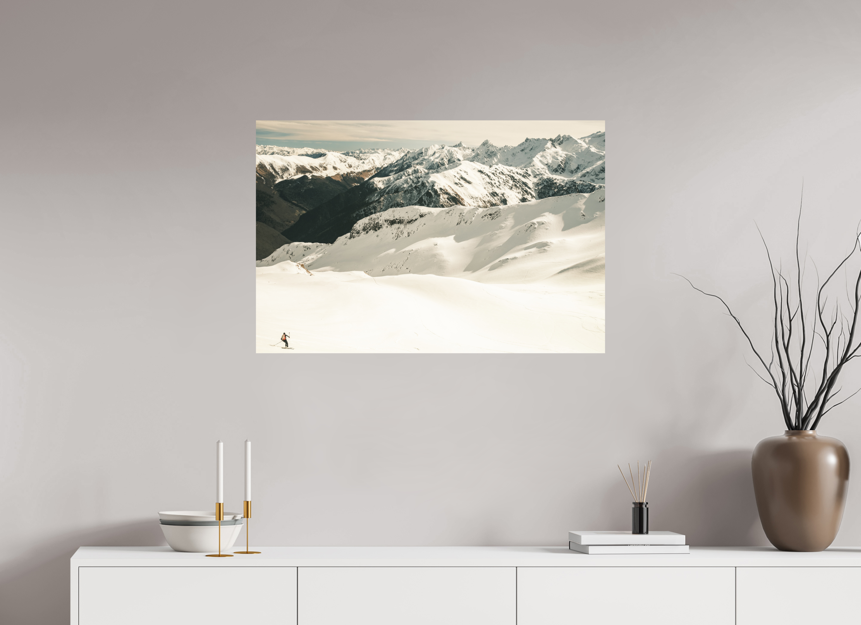 90 x 60 cm, Tirage photo - satiné Le meilleur moment