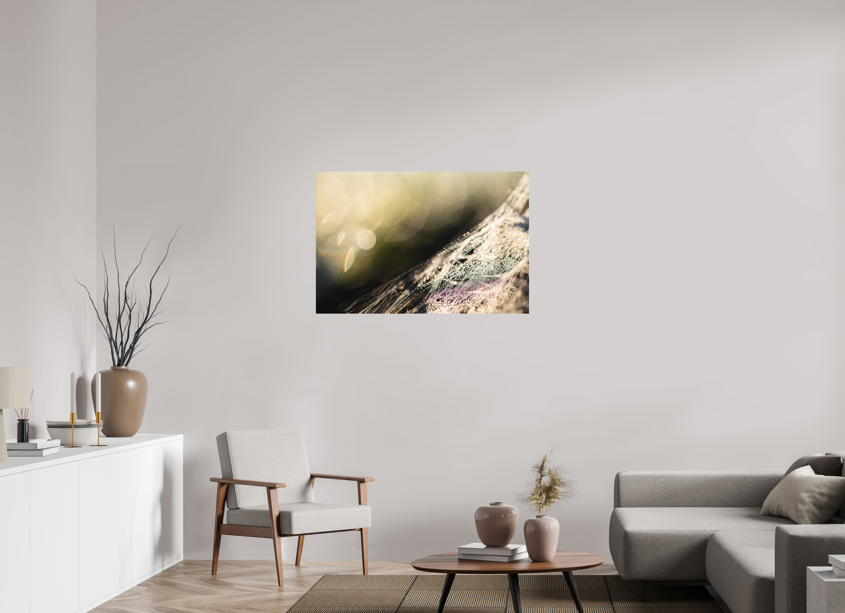 105 x 70 cm, Impression Fine Art sur support rigide - mat toile d'araignée