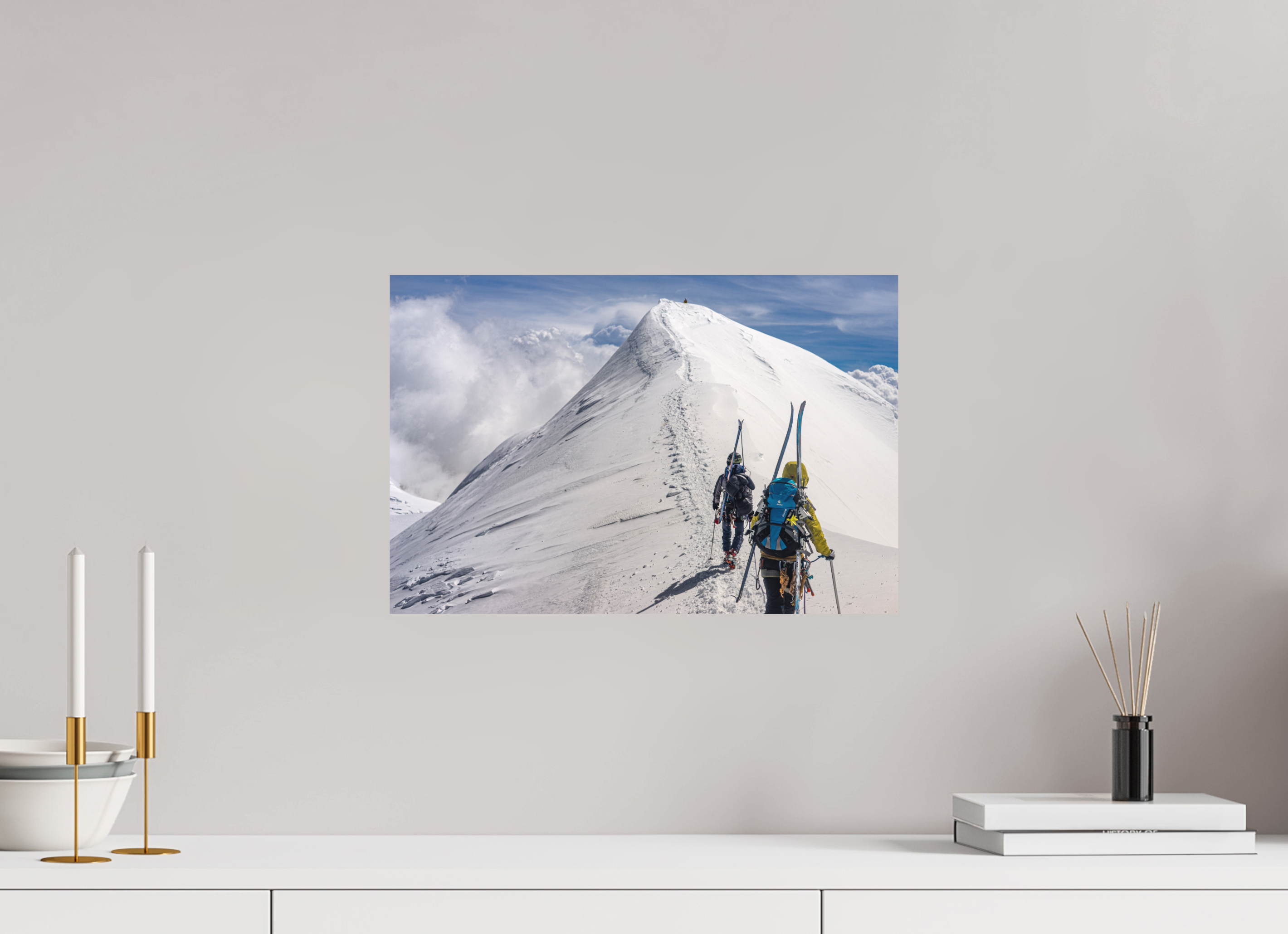 45 x 30 cm, Impression Fine Art - mat L'arête de Castor