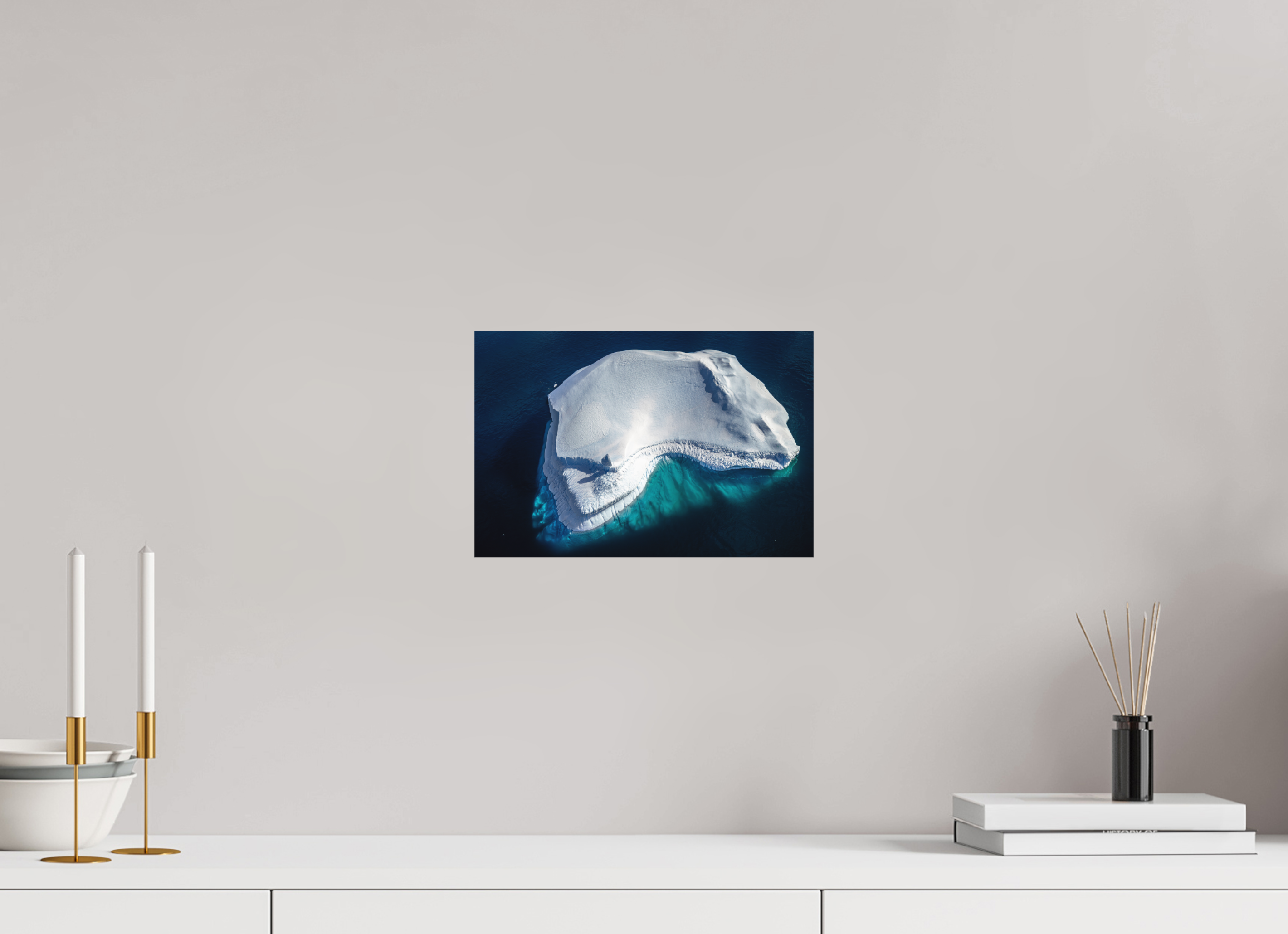 30 x 20 cm, Tirage photo - satiné Le colosse silencieux