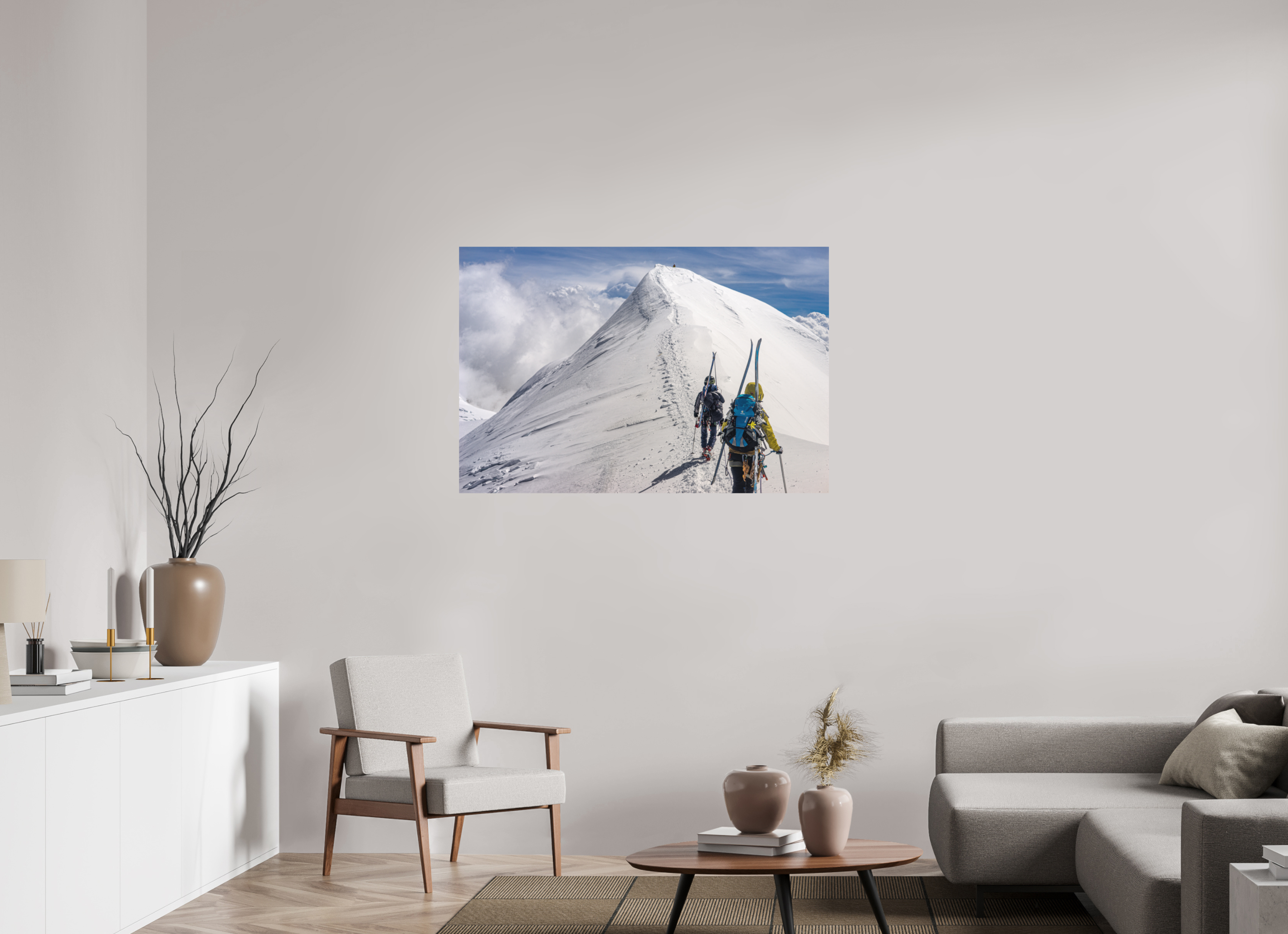 120 x 80 cm, Tirage photo - satiné L'arête de Castor