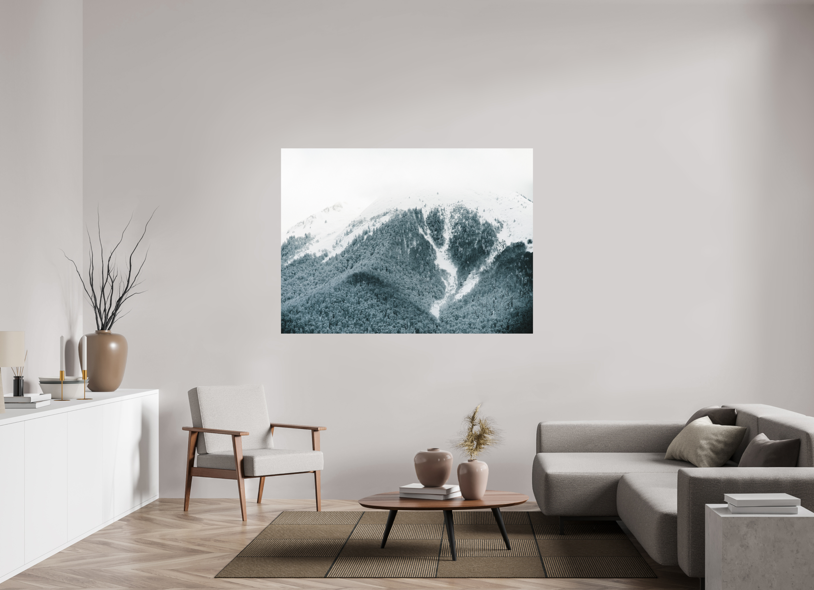 163,1 x 120 cm, Tirage photo - satiné Le Cagire