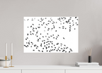 60 x 40 cm, Impression Fine Art sur support rigide - mat La foule