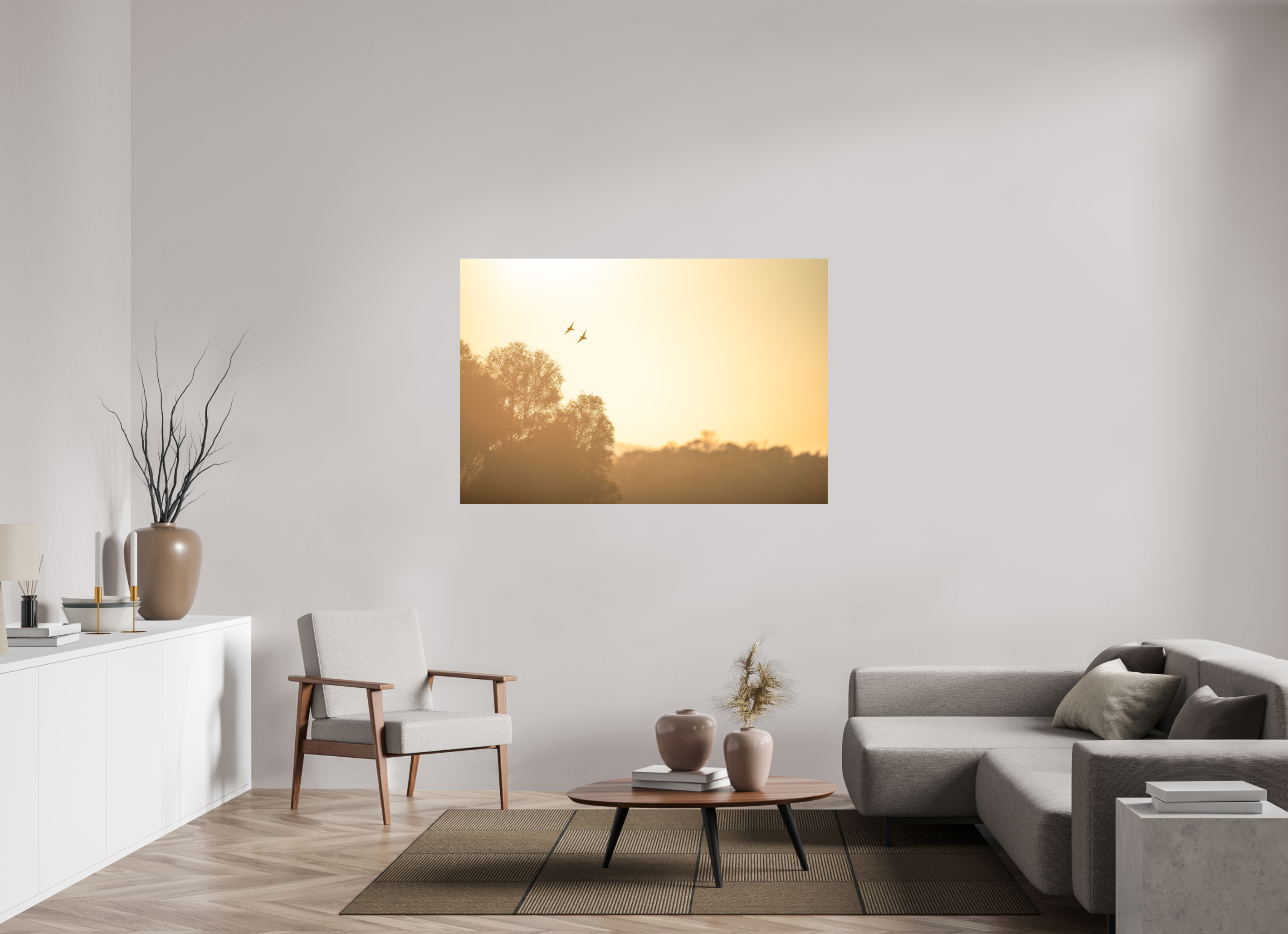 150 x 100 cm, Impression Fine Art sur support rigide - mat Lune de miel