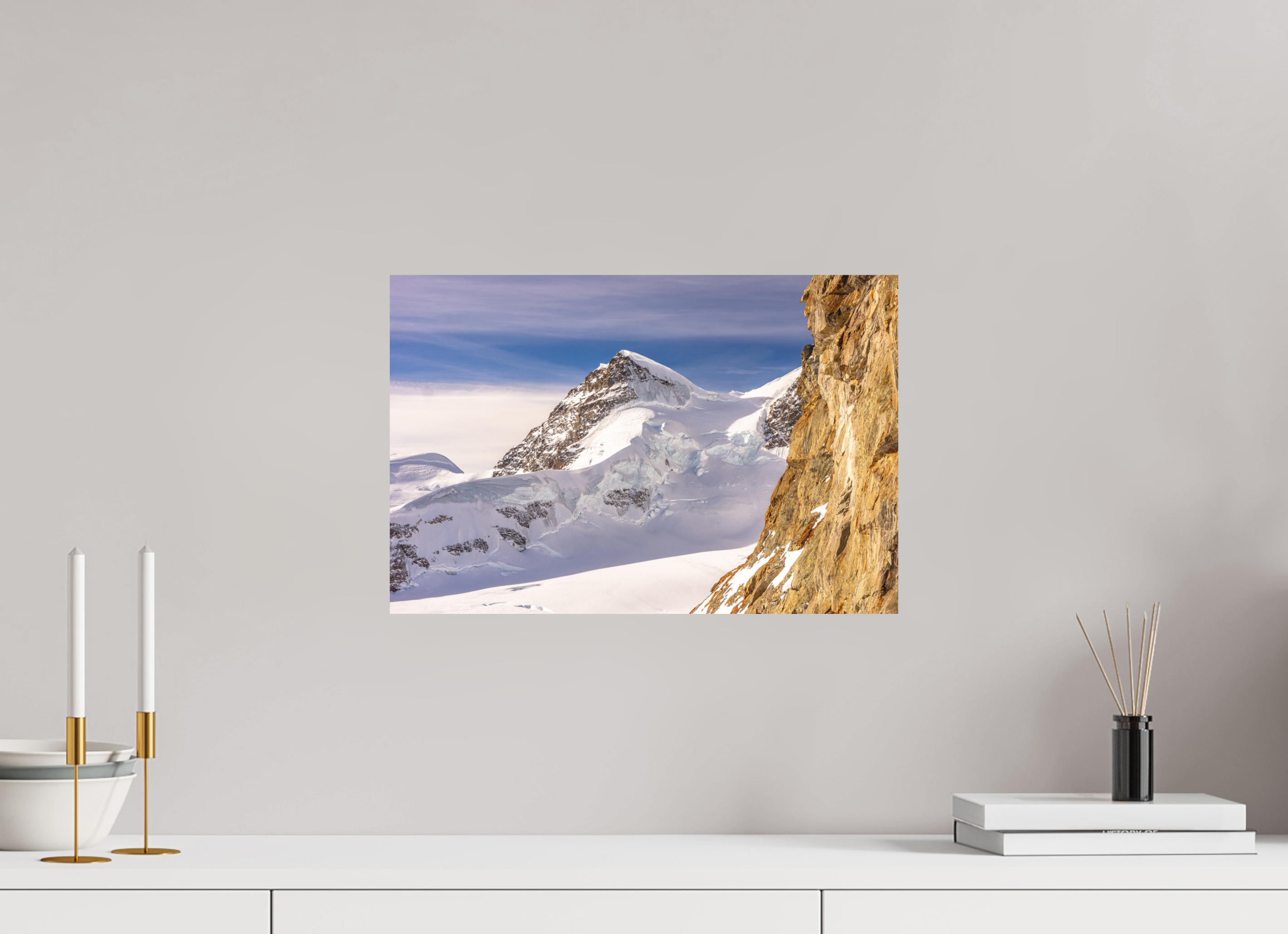 45 x 30 cm, Impression Fine Art - mat La Jungfrau