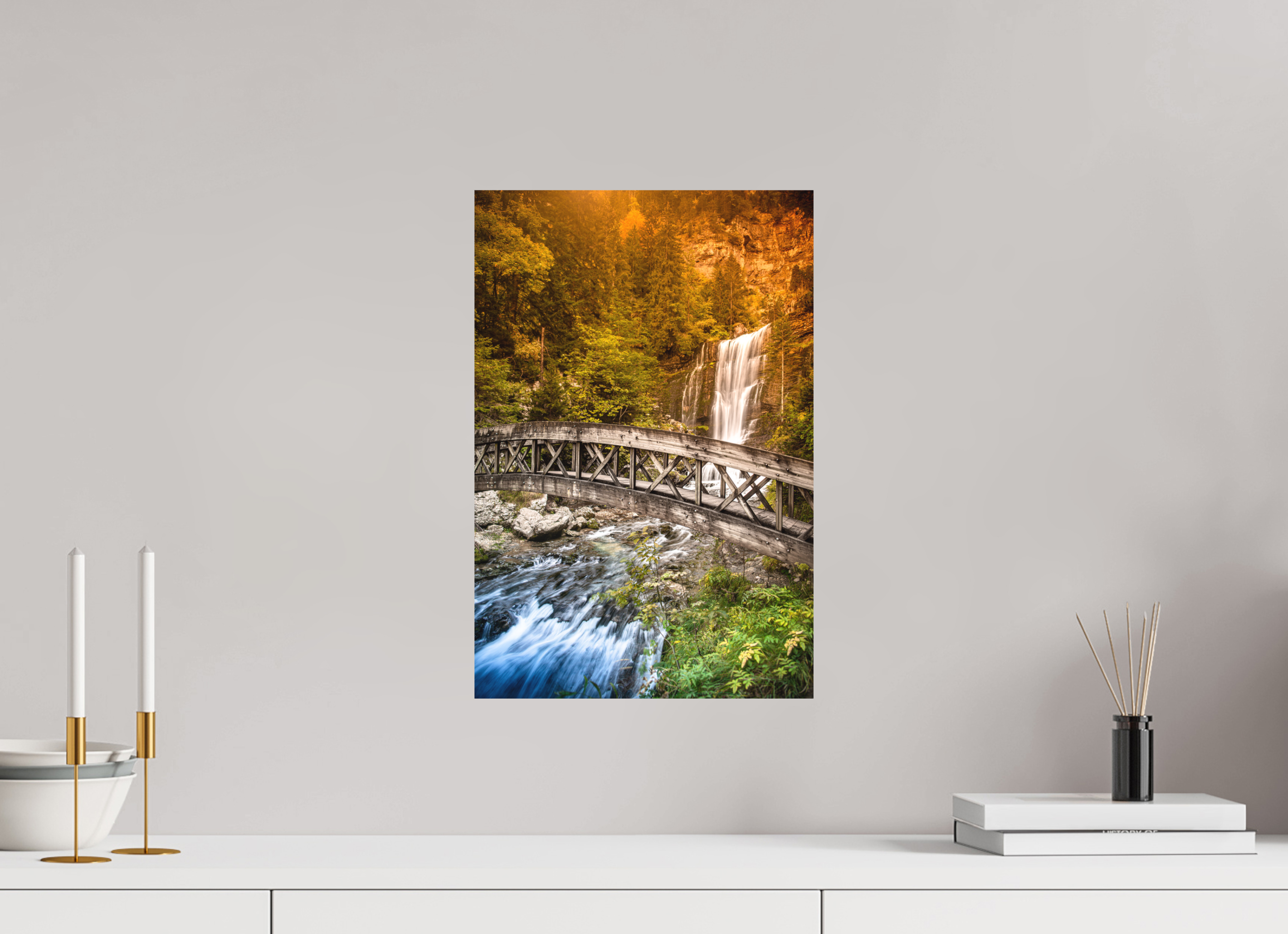 30 x 45 cm, Impression Fine Art - mat L'automne en Chartreuse