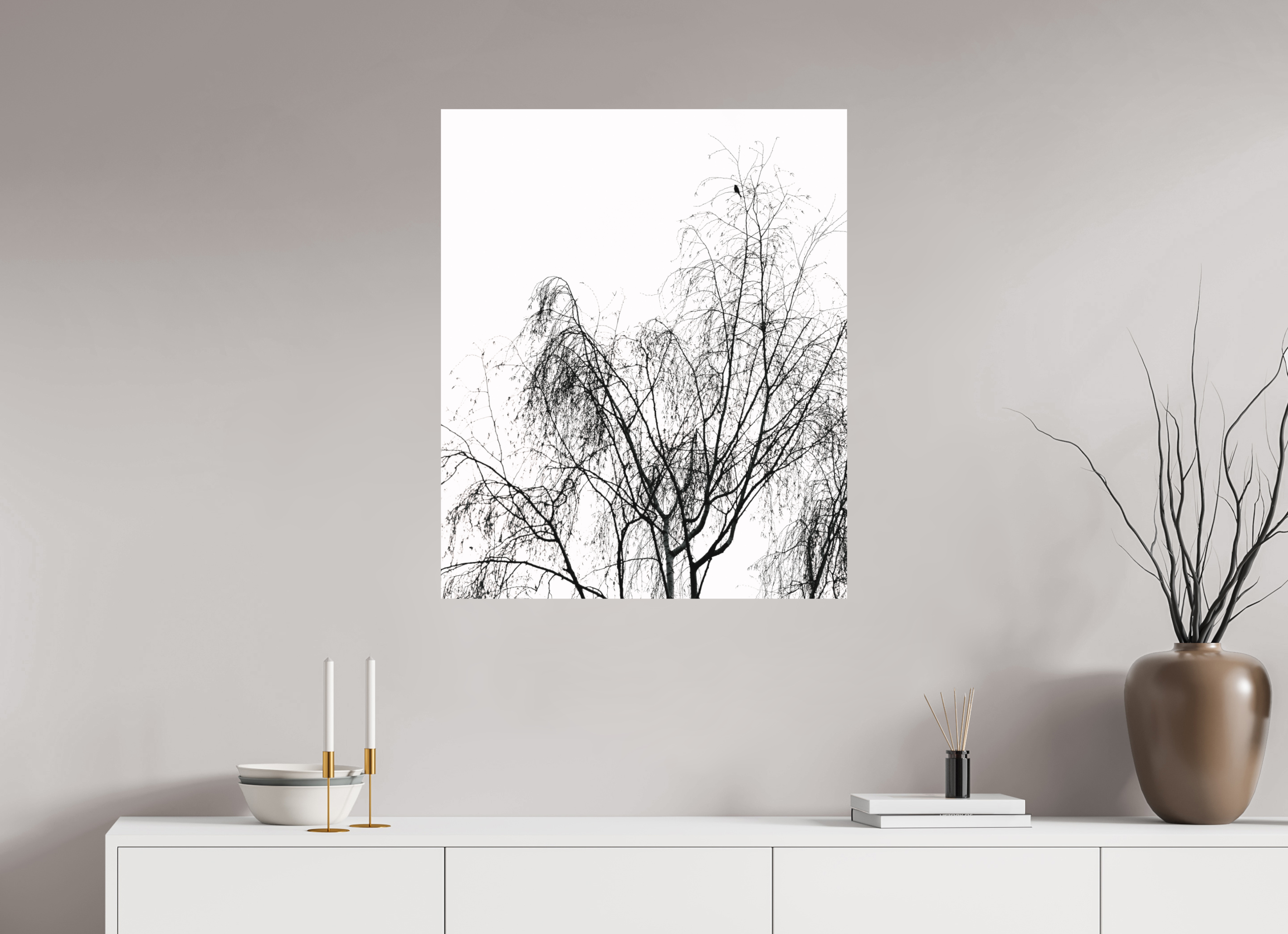 70 x 84,4 cm, Tirage photo - satiné Perché