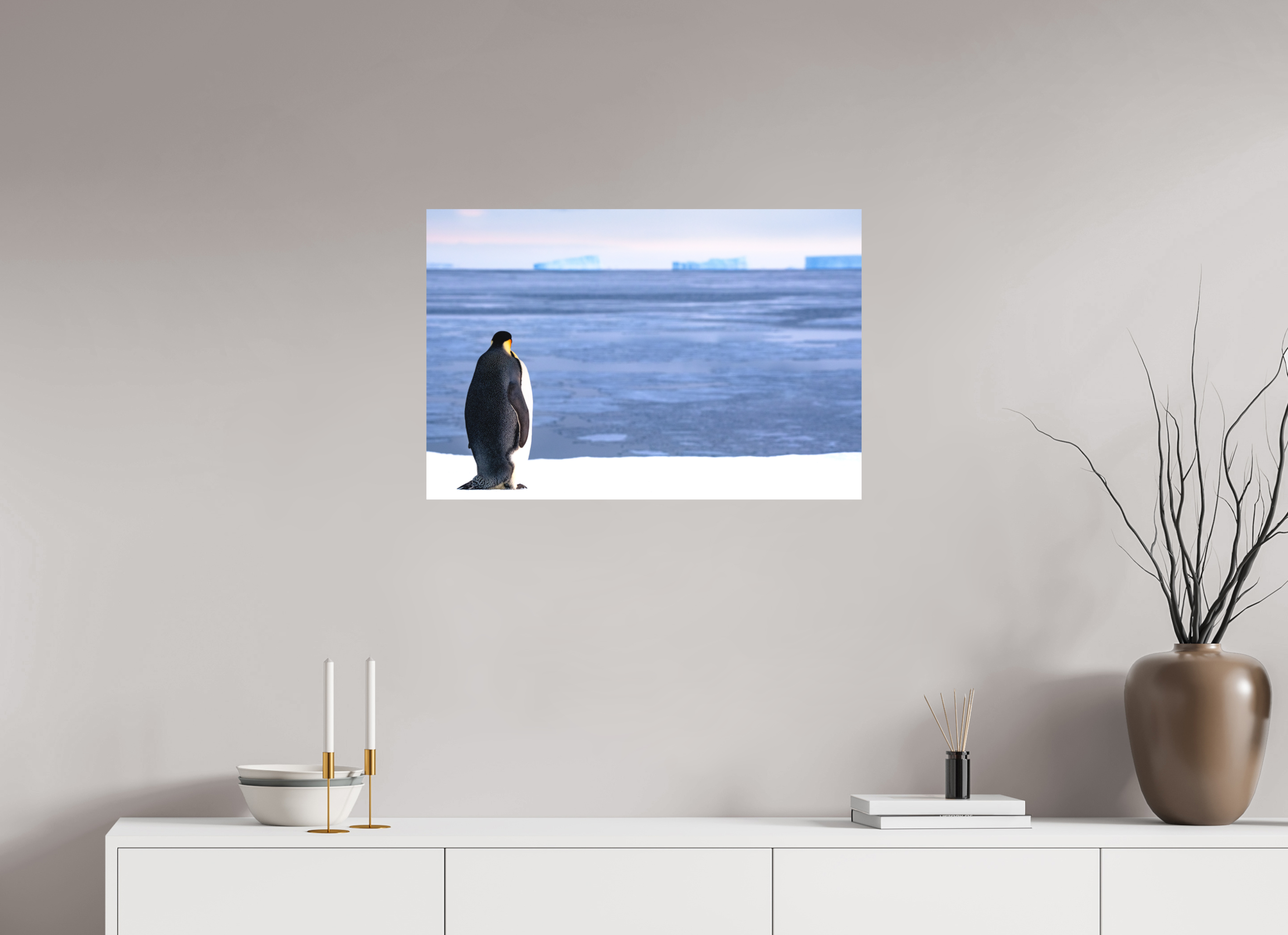 75 x 50 cm, Tirage photo - satiné Contemplation