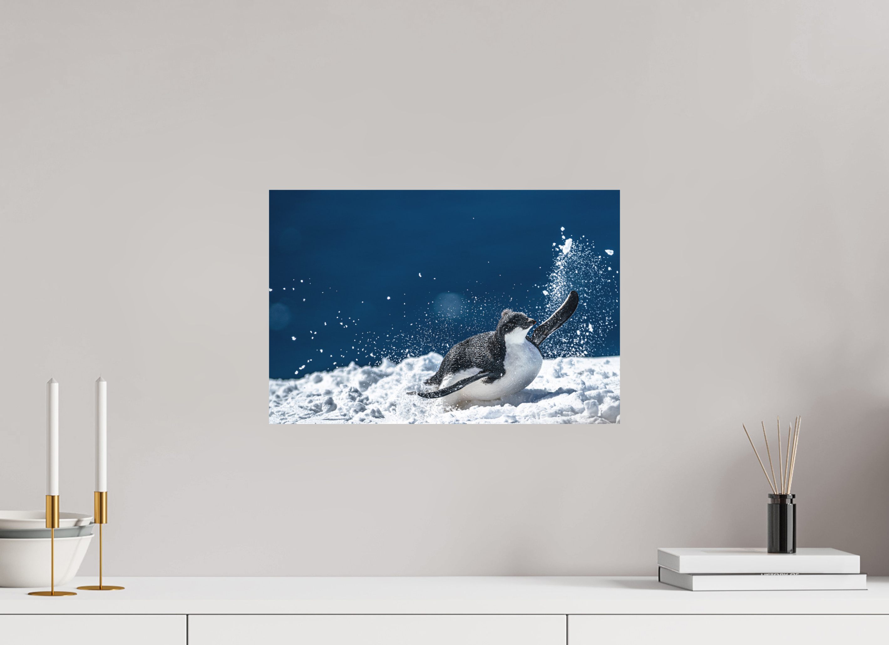 45 x 30 cm, Tirage photo - satiné Joyeux poussin