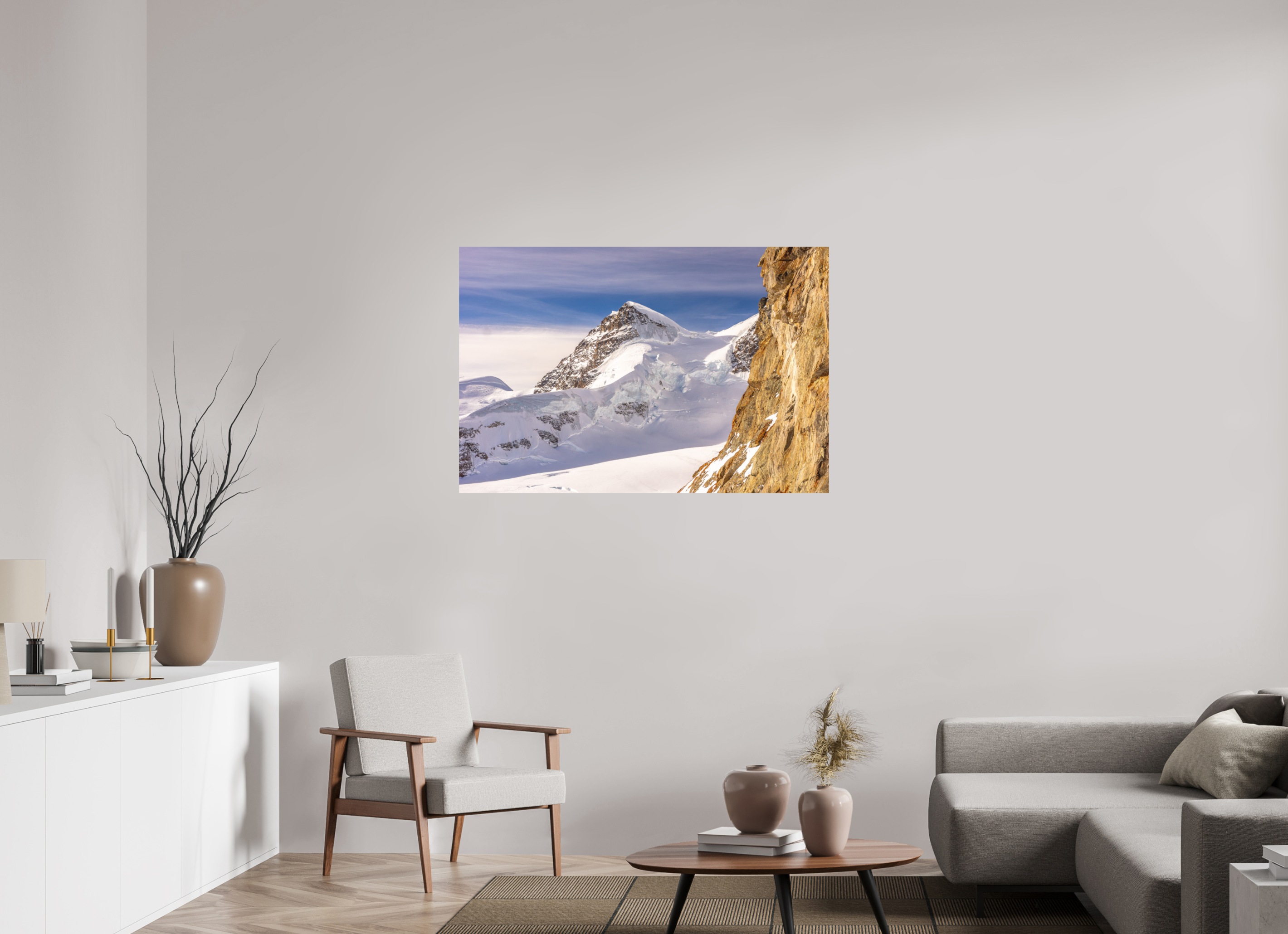 120 x 80 cm, Impression Fine Art - mat La Jungfrau