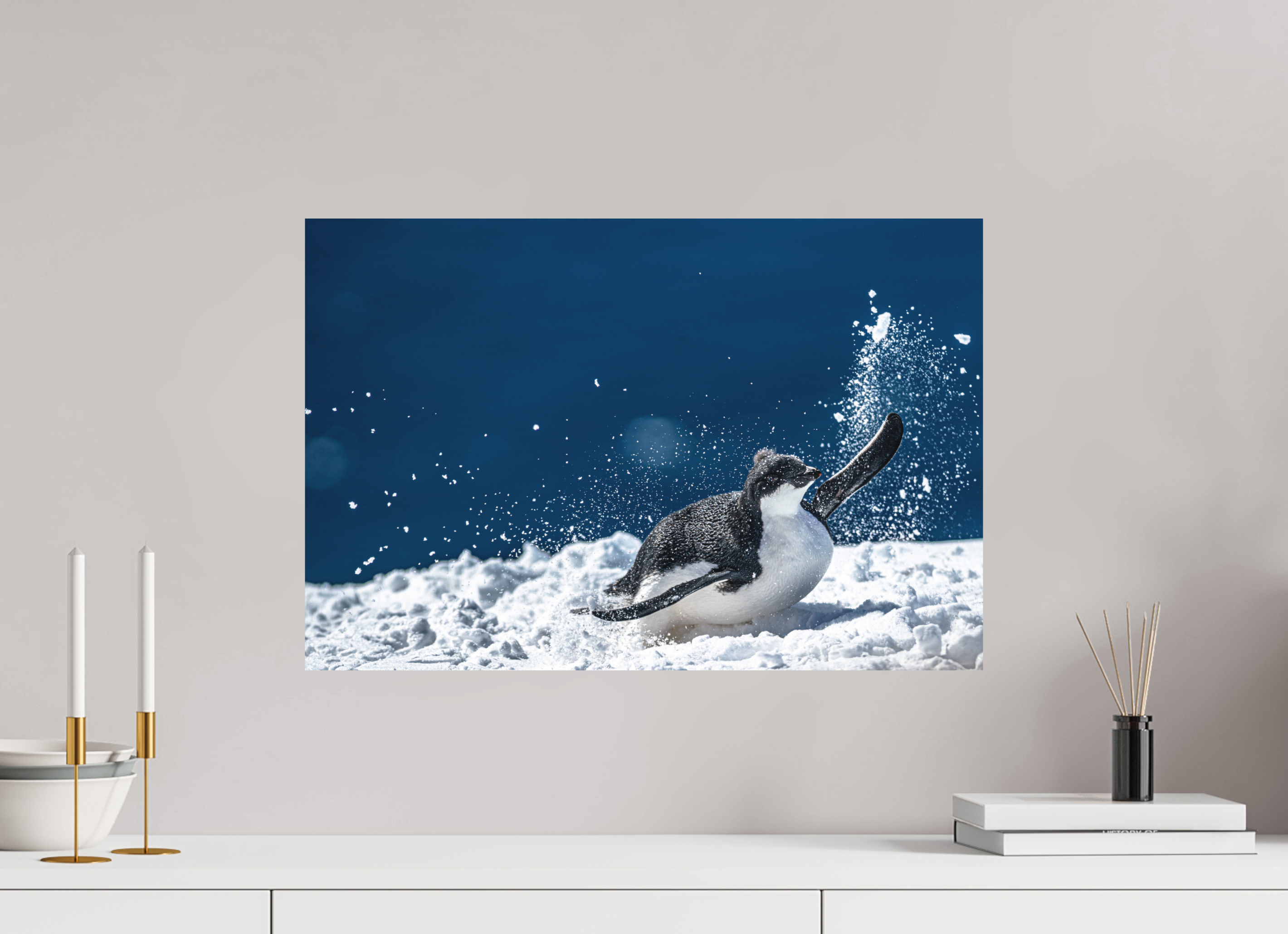 60 x 40 cm, Tirage photo - satiné Joyeux poussin