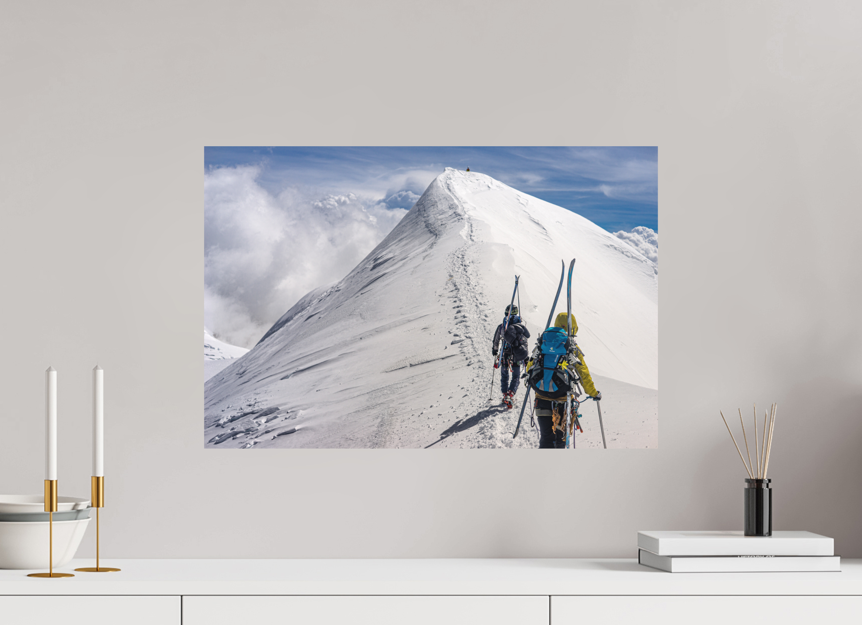 60 x 40 cm, Impression Fine Art - mat L'arête de Castor