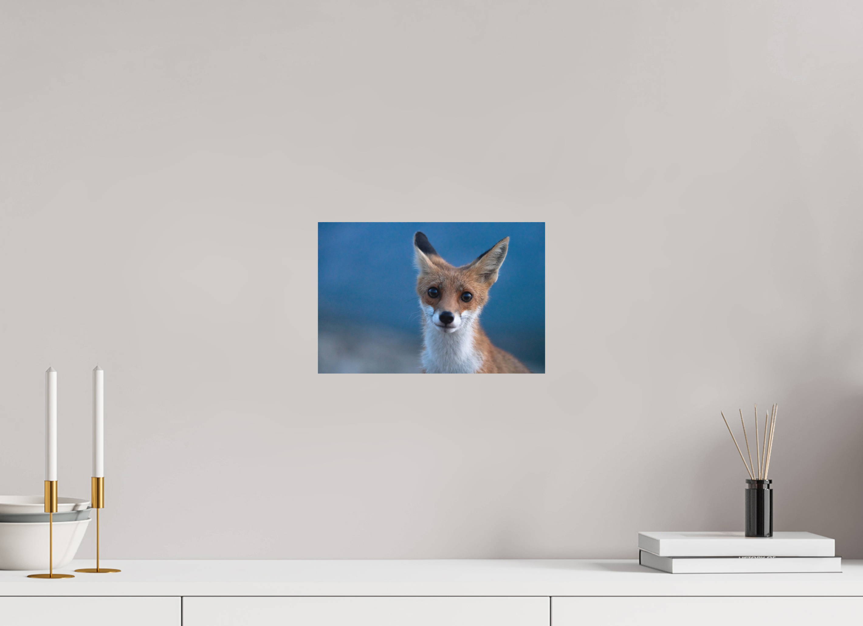 30 x 20 cm, Impression Fine Art - mat Bruno le renardeau