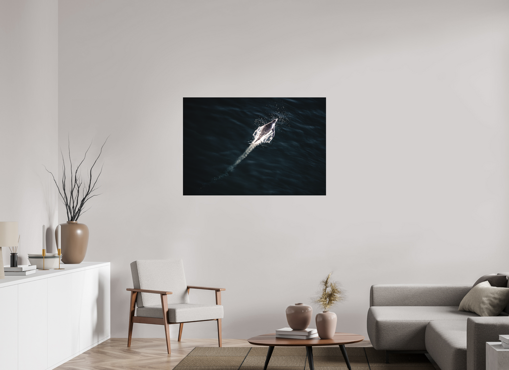 117 x 80 cm, Impression Fine Art sur support rigide - mat À toute vitesse