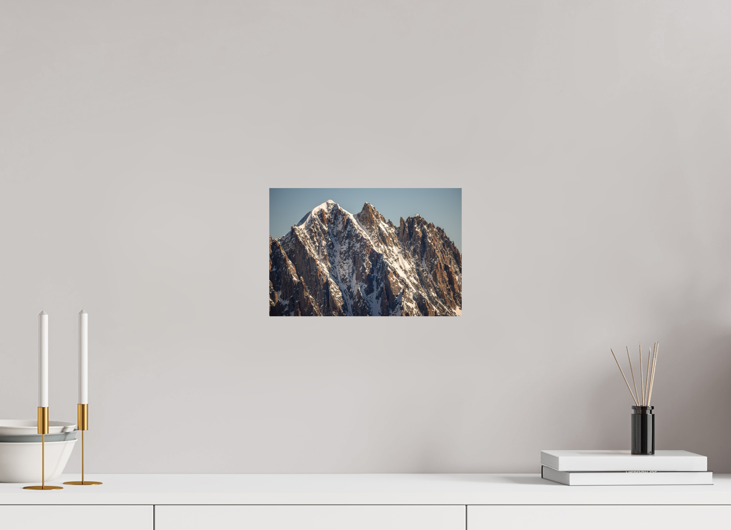 30 x 20 cm, Impression Fine Art - mat L'aiguille Verte