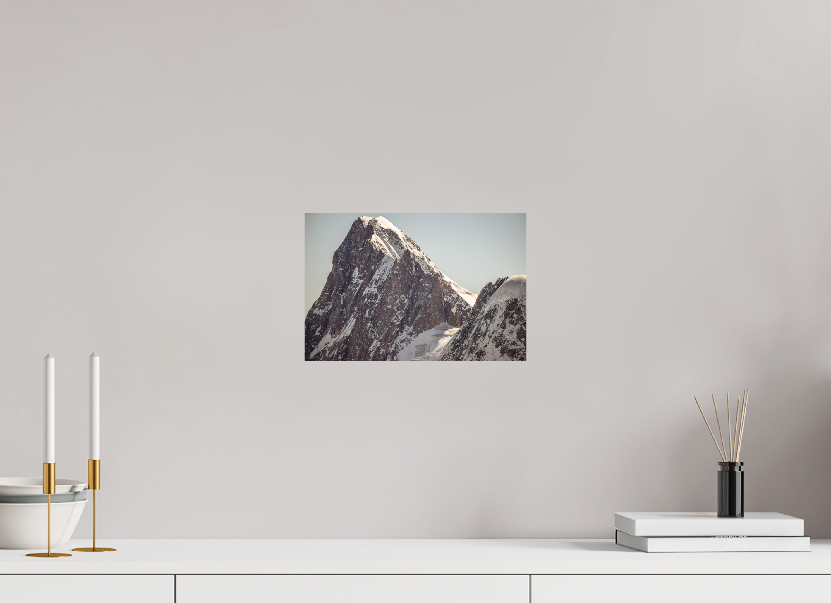 30 x 20 cm, Impression Fine Art sur support rigide - mat Les Grandes Jurasses : Pointe Walker