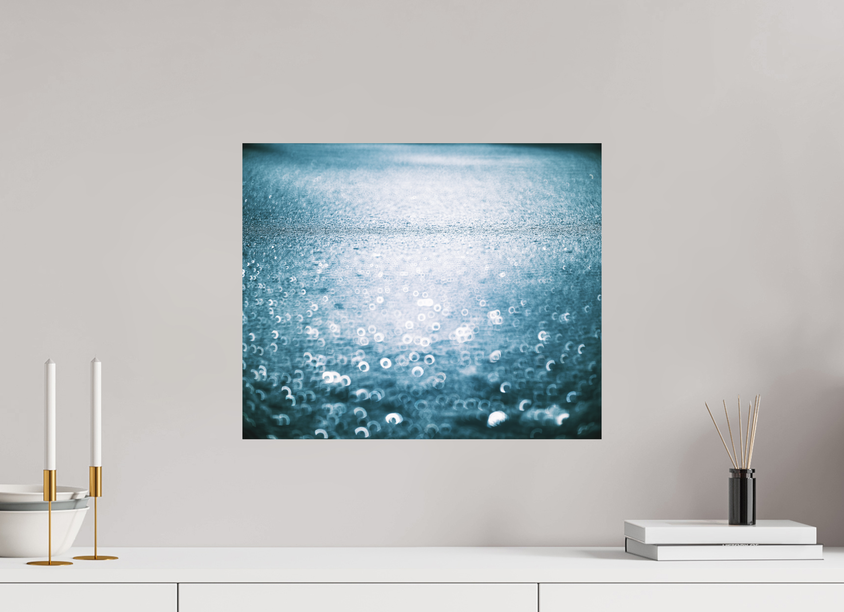 48,5 x 40 cm, Impression Fine Art - mat Réflexions hivernales